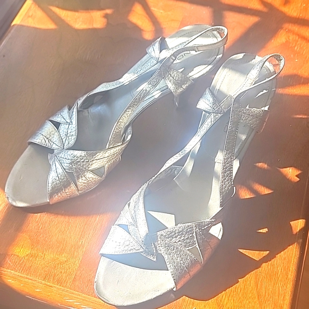 Silver Sandals